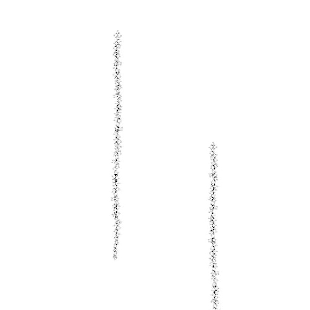 Sashi crystal pave earrings with tag - new from Anthropologie